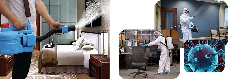 Fogging sanitization and disinfection services near Tallahassee.